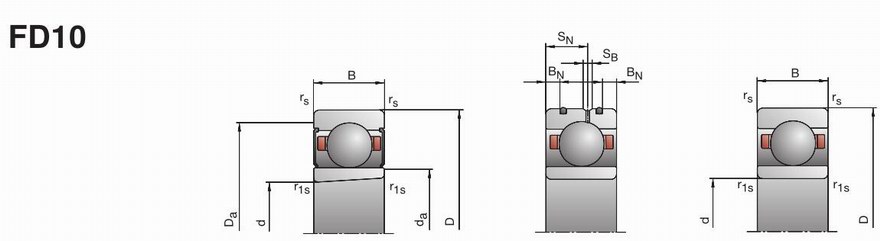 FD密封浮動軸承結(jié)構(gòu)參數(shù) FD密封浮動軸承結(jié)構(gòu)參數(shù)
